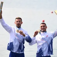 Marian Florian Enache, după medalia de aur: „Suntem zeii apelor” - Foto: Profimediaimages.ro