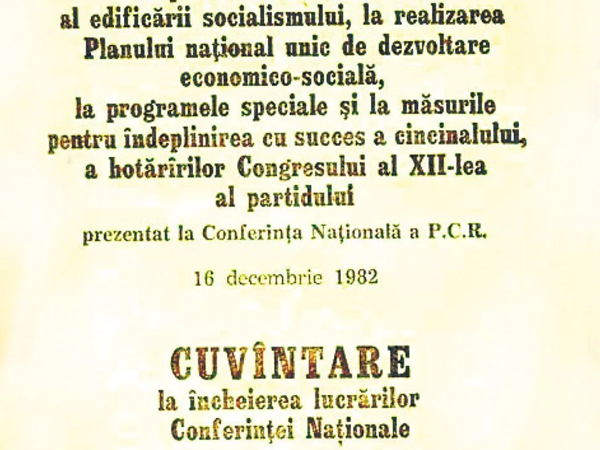 Cuvântarea lui Ceaușescu pe care actualul  guvernator dădea asigurări că o cunoaște și din care citează