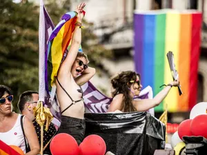 Evenimentul EuroPride are loc în mai multe orașe din întreaga lume. În imagine, parada care s-a desfășurat la Stockholm, în anul 2018 - Foto: Profimedia Images