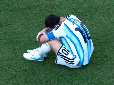 Imaginea Mondialului: Lionel Messi nu s-a mai putut stăpâni, după finala Spania - Argentina 1-0!