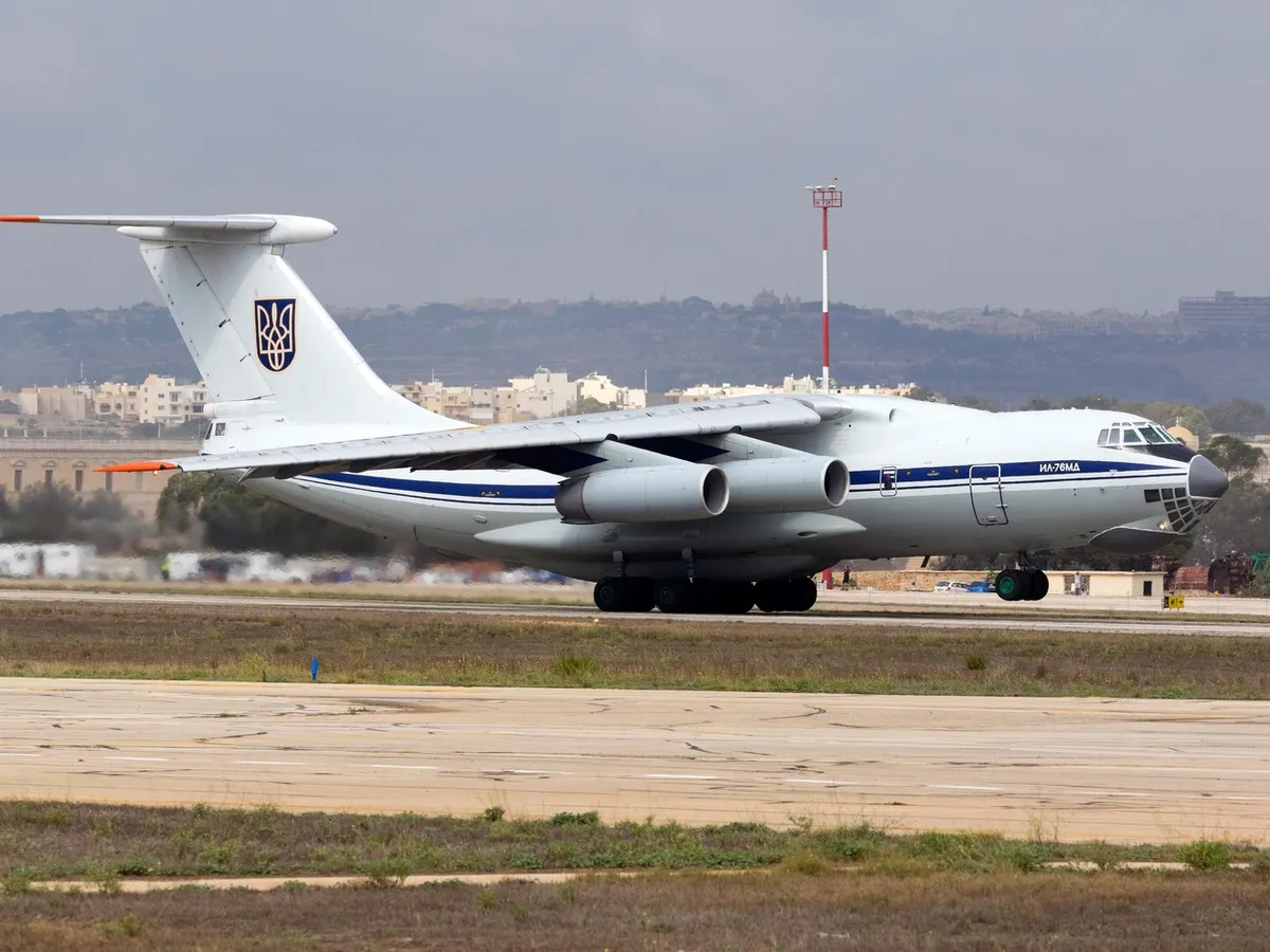 Il-76MD al Ucrainei - Foto: Profimedia Images (imagine cu rol ilustrativ)