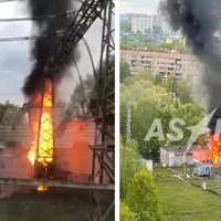 Moscova, în alertă. Incendiu la un sediu FSB și la o fabrică care produce echipamente militare - Foto: Twitter/ @_FreyaFae
