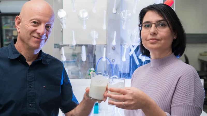 Prof. Raz Jelinek și Orit Malka, încrezători în Kefir/ Foto: israelhayom