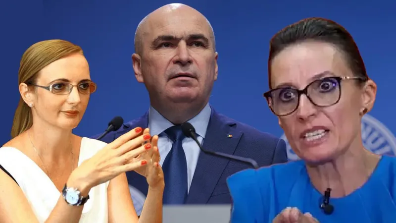 Lia Savonea, Bolojan și Elena Costache - Foto: Colaj