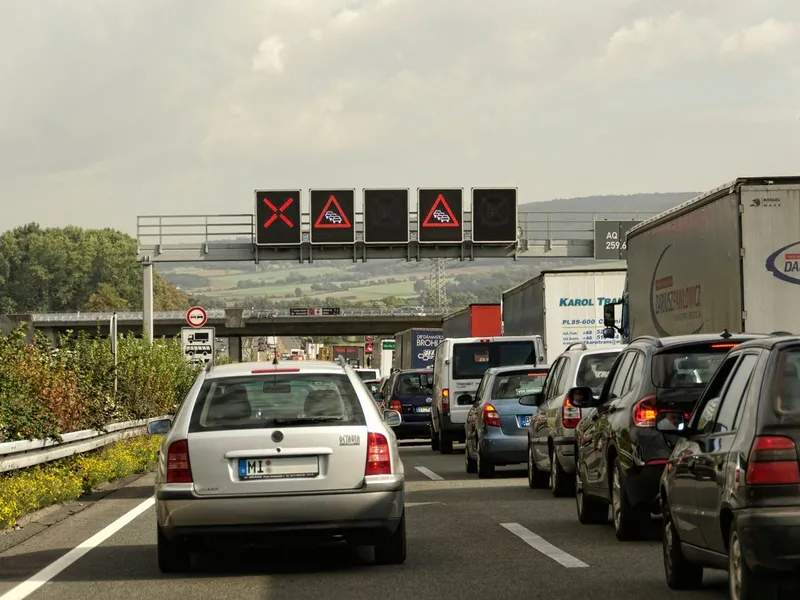 Trafic blocat pe Autostrada A3 spre Ploiești din cauza protestului transportatorilor. Blocaje de 6km - Foto: Profimedia images - Caracter ilustrativ