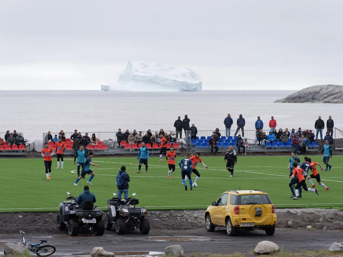Fotobal în Groenlanda - Foto: Profimedia Images