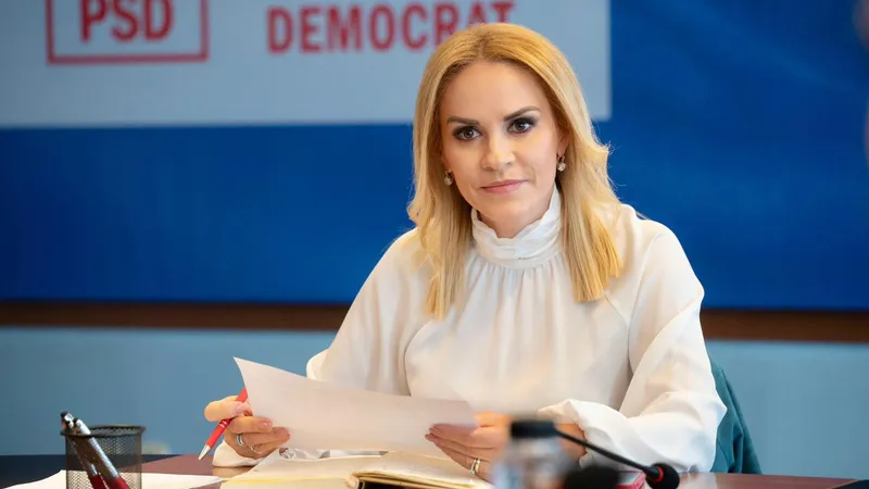 Gabriela Firea cere obligatoriu ca 30% din listele pentru alegerile locale să fie ocupate de femei - FOTO: Facebook