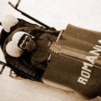 Ion Panțuru și Nicolae Neagoe la Jocurile Olimpice de Iarnă - Foto: Historia