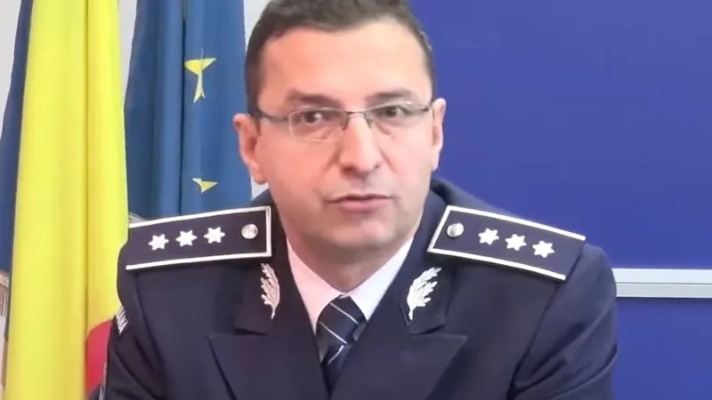 Comisarul șef Toader Buliga este noul șef al IPJ Bacău după crimele de la Onești Foto: bacau.net