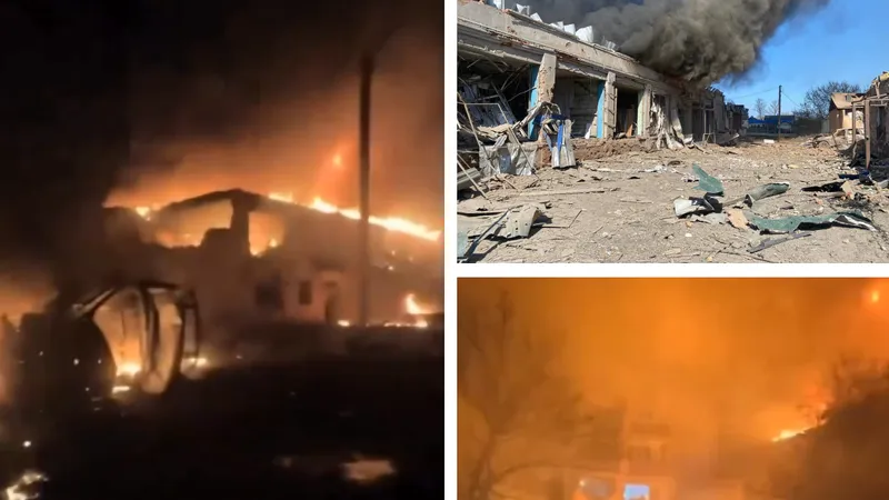 Bombardamente rusești asupra infrastructurii critice din Kiev, Lviv, Odesa și Zaporojie - Foto: X/ @JayinKyiv