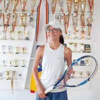 La 11 ani, Alessia are deja un număr  impresionant de trofee și medalii