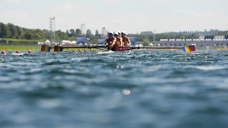 Echipajul României de patru rame feminin s-a clasat pe locul 4 în finală - Foto: Profimediaimages.ro
