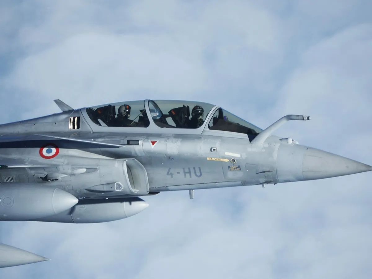 Rafale B, avionul cu capacități nucleare al Franței - Foto: Profimedia Images (imagine cu rol ilustrativ)
