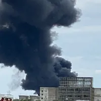 Incendiu puternic pe platforma Săvinești din Neamț - Foto: Martori