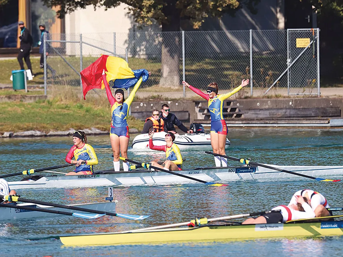 Echipajul de 4 rame feminin a obținut aurul la Europenele de la München