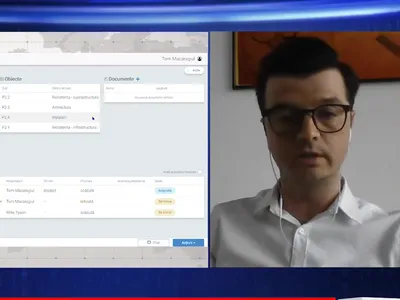 Alexandru Tănasă, Digital Business Advisor, Arggo Consulting. a explicat cum pot îmbunătăți soluțiile software activitatea în domeniul construcțiilor Foto: NWR