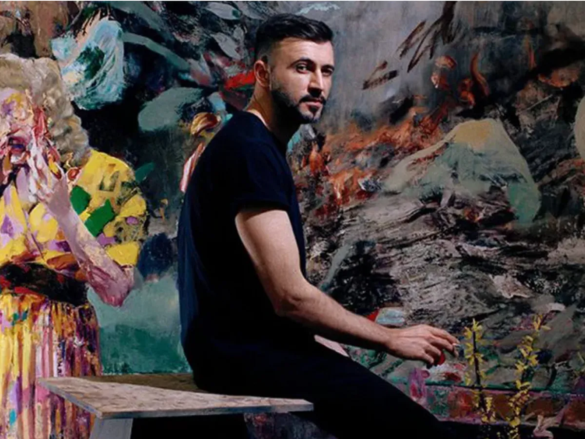 Adrian Ghenie își distruge 60% din tablouri pe motiv că nu sunt geniale- Foto: Playtech