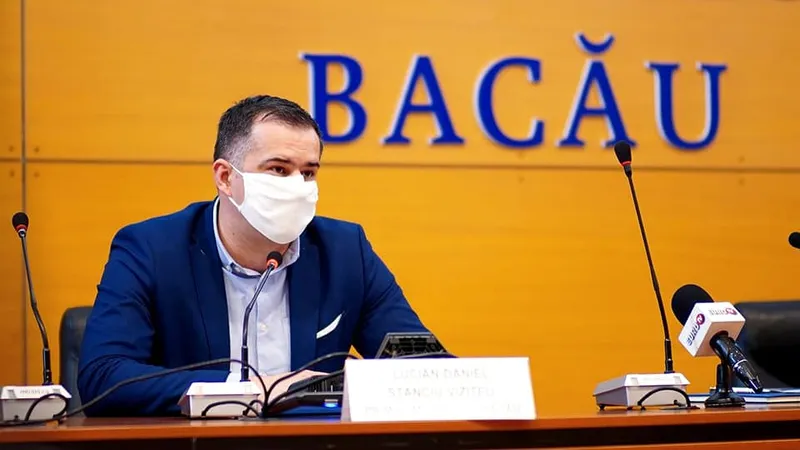 Lucian Stanciu Viziteu, primarul Bacăului Foto: Facebook