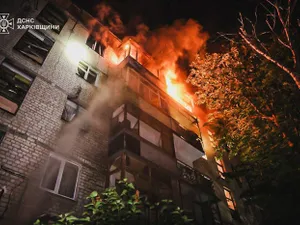 Atac rusesc cu drone în Harkov. 2 persoane au murit. Sunt 54 de răniți, printre care și cinci copii - Foto: Profimedia Images