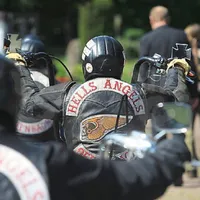 Motocicliști din gruparea Hell's Angels Foto: Profimedia Images