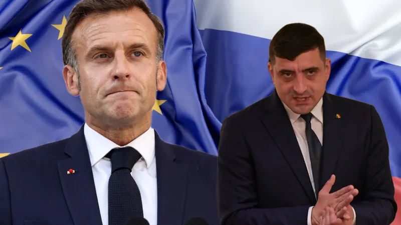 De ce Simion îl atacă pe Macron? Franța investește 13.000.000.000 € și are 1.000 soldați în România - Foto: Profimedai images
