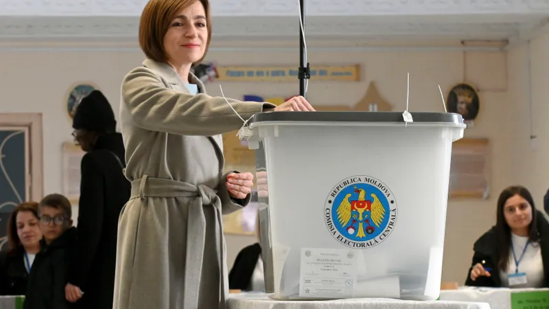 ALEGERI MOLDOVA Maia Sandu l-a zdrobit pe Stoianoglo în 5 țări din Diaspora - Foto: Profimedia Images