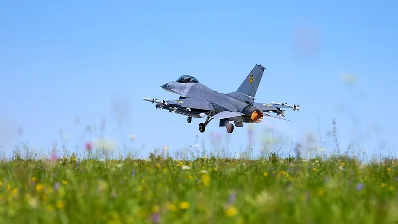 18 piloți ucraineni vin in Romania pentru antrenamente pe f-16 - Foto: Office of the President of Ukraine (imagine cu caracter ilustrativ)