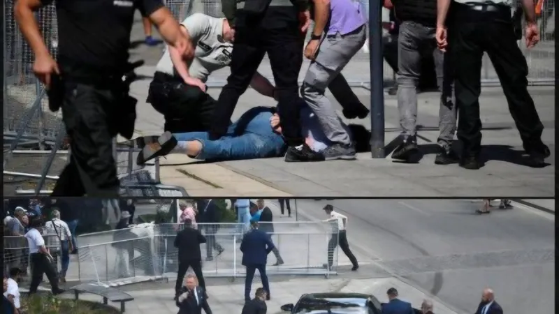 Tentativa de asasinat a lu Robert Fico - Foto: X