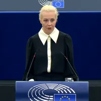 Văduva lui Navalnîi: „Soțul meu, torturat la ordinul monstrului care conduce Kremlinul” - Foto: X/ @Europarl_EN - Captura video