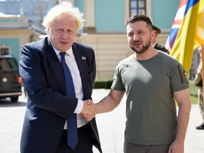 Boris și Zelenski - Foto: Profimedia