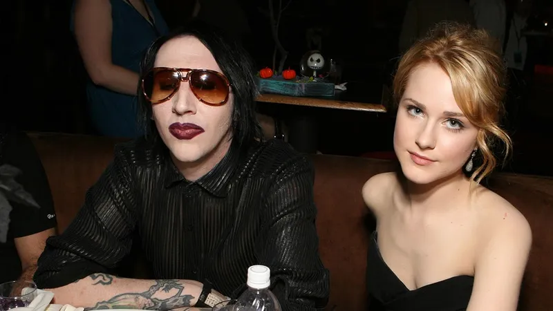Marilyn Manson, acuzat de fosta sa iubită, Evan Rachel Wood, că a violat-o pe platoul de filmare. / Foto: foxnews.com