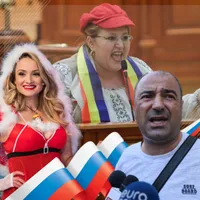 VIDEO Denunțătoarea și bărbatul lui Șoșoacă sărbătoare cu șampanie la decizia CCR. Ce urări au făcut - Foto: Colaj