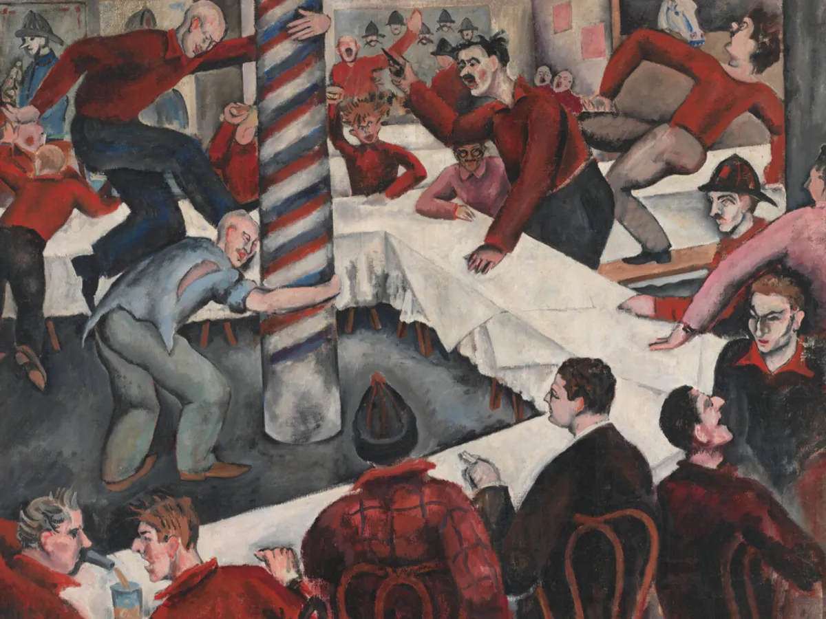 Pictura Firemen's Dinner for Brancusi - Foto: alder.org