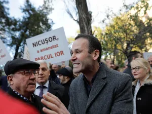 Robert Negoiță a condus protestul agramaților PSD Sector 2 Foto: INQUAM Photos/George Călin