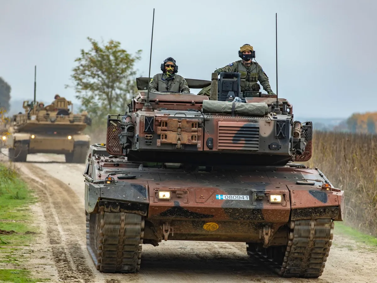 Leopard 2, tancu competitiv cu M1 Abrams - Foto: Profimedia Images