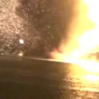 Explozii puternice la baza principală a Flotei ruse a Mării Negre după un atac cu drone marine - Foto: X/ @gazetadomundo