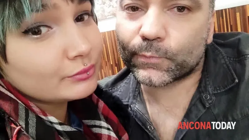 Andreea Rabciuc și prietenul ei - Foto: Ancona Today