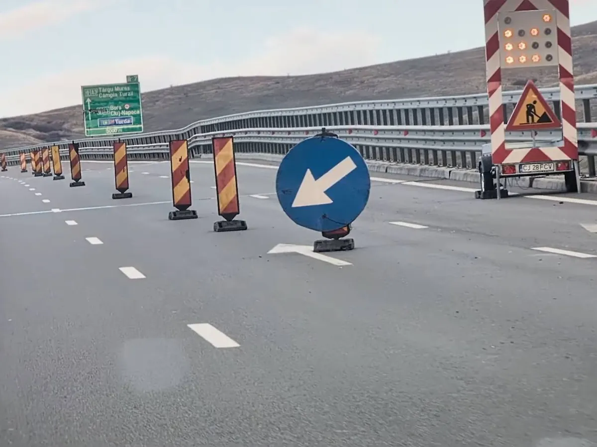 Autostrada care a costat 420.000.000 € s-a surpat din nou - Foto: Facebook / Drum Expres Focsani-Braila-Constanta