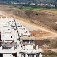 VIDEO Cum arată cel mai spectaculos viaduct de pe Autostrada Transilvania: E făcut de români - Foto: Captură video