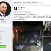Imaginile postate de Coordonatorul Pro România online, Alin Marina/FOTO: Hotnews