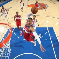 Russell Westbrook, coordonatorul de joc al echipei Washington Wizards, şi-a trecut în cont a 182-a triplă dublă din carieră. / Foto: bulletsforever.com