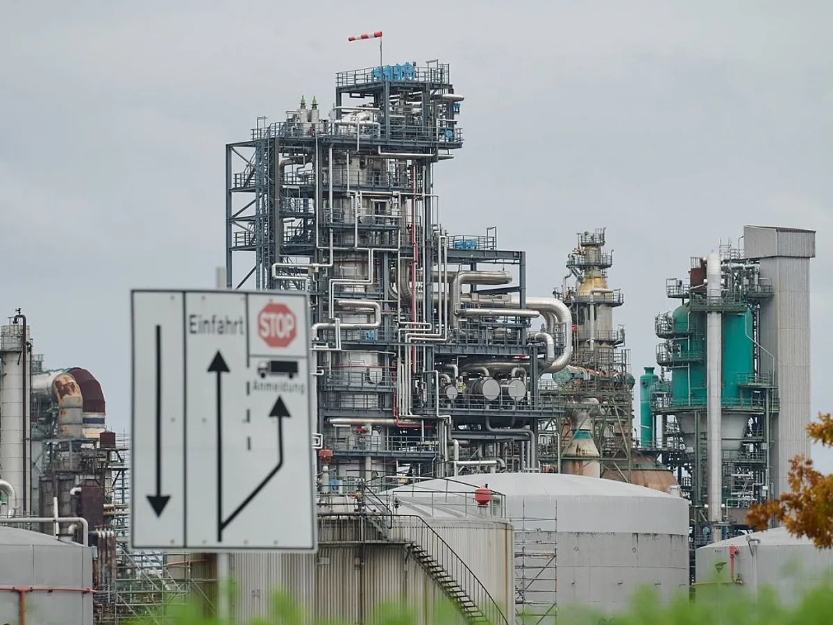 Karlsruhe. Miro, cea mai mare rafinărie din Germania - Foto: Profimedia Images