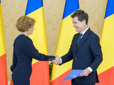 Oana Gheorghiu și Nicușor Dan - Foto: Administrația Prezidențială