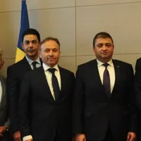 Avocatul Gheorghe Mușat, la o întâlnire a proprietarului Damen cu ministrul Andrușcă/FOTO: damen.com