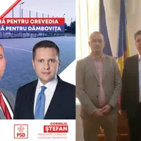Primarul Florin Petre, susținut de Corlățean și de șeful PSD Dâmbovița - Foto: Facebook / Florin Petre