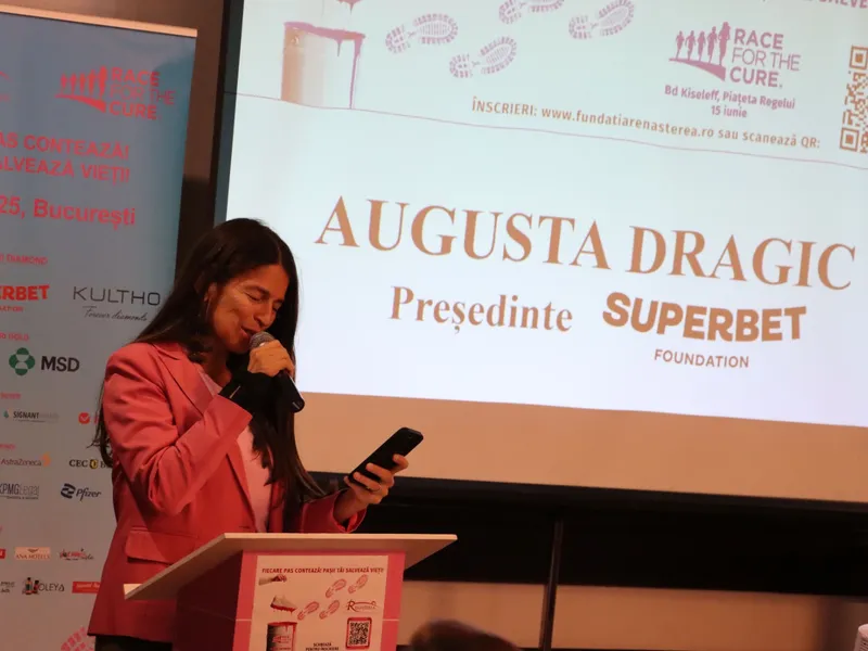 Augusta Dragic, președinte Superbet Foundation