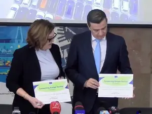 Adina Vălean și Sorin Grindeanu - Foto: News.ro