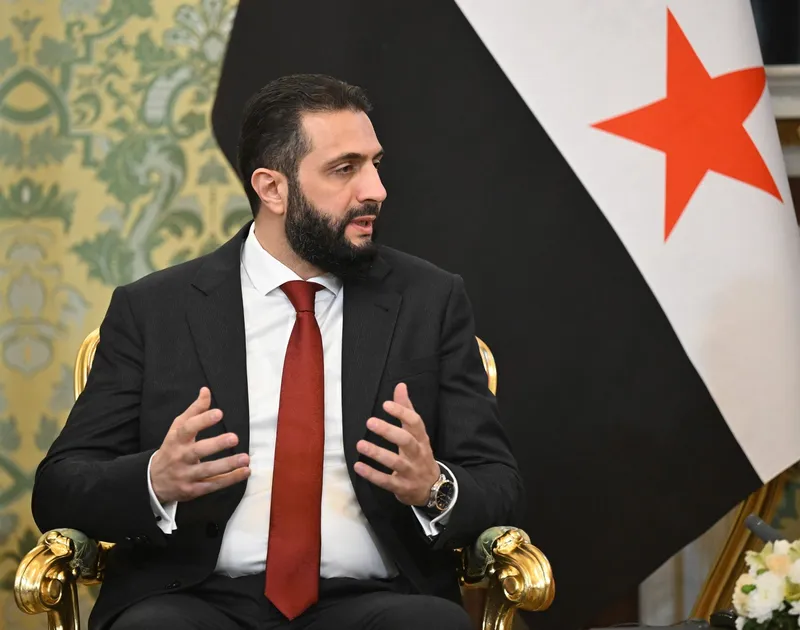 Liderul Siriei, Ahmed Al-Sharaa - Foto: Profimedia Images