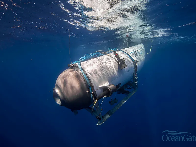 Minisubmarinul companiei OceanGate-Foto: OceanGate Expeditions