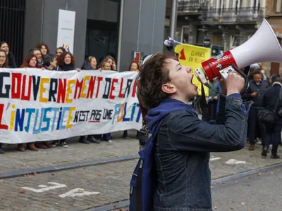 Grevă în Belgia - Foto: Profimedia Images